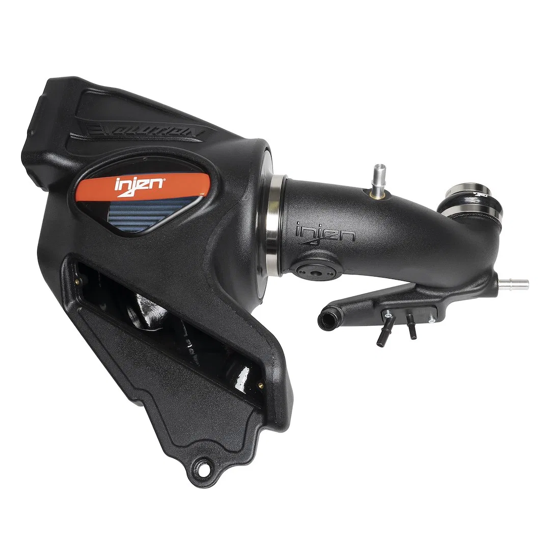 EVO9300 – INJEN Cold Air Intake, Black Polyethylene Tube Supernano-Web Blue Filter With Air Box
